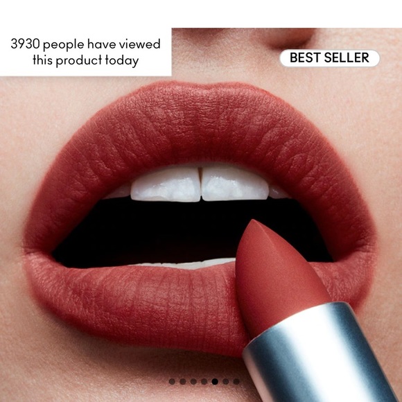 BRAND NEW MAC POWDER KISS LIPSTICK Devoted to Chili 916 ❤️❤️❤️ - Picture 6 of 7